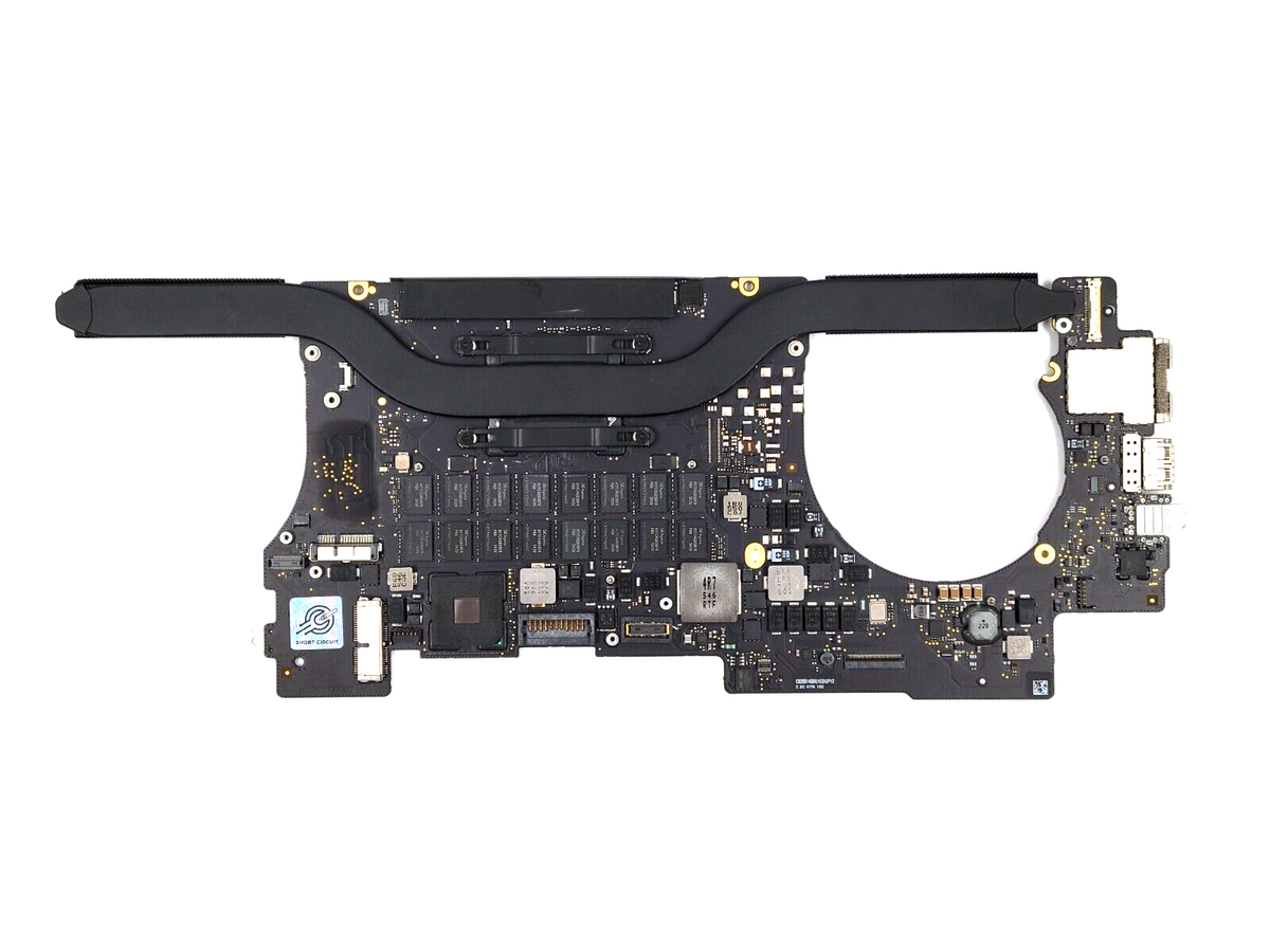 Logic Board MacBook Pro 15" A1398 2015 i7 2.2 GHz 16GB RAM 661-02524 820-00138-A - Mobile Revival