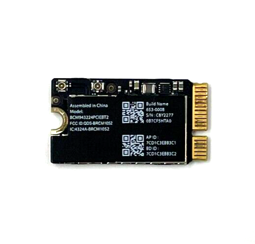 OEM MacBook Air 11" A1465 13" A1466 2012 AirPort WiFi Bluetooth Card 653-0008 - Mobile Revival