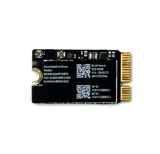 OEM MacBook Air 11" A1465 13" A1466 2012 AirPort WiFi Bluetooth Card 653-0008