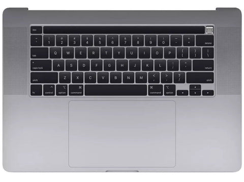 OEM GENUINE MacBook Pro 16" A2141 2019 Top Case Palmrest Battery Gray Silver - Mobile Revival