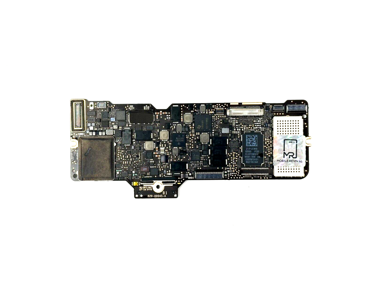 OEM Apple Macbook Retina A1534 Logic Board M-5Y31 0.9GHz 8GB 256GB 820-00045-11 - Mobile Revival